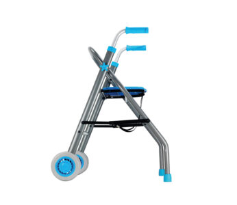 AR-021 Podpórka rehabilitacyjna dwukołowa. DELUXE